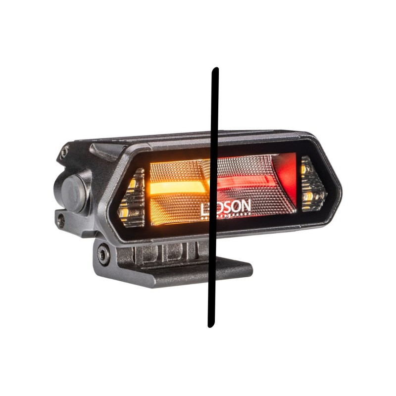 EPIX 5+ STROBE ORANGE ROUGE BARRE LED FEUX DE TRAVAIL