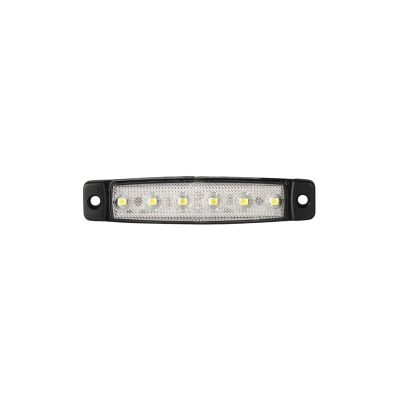 Feu de gabarit 6 LED extra plat blanc – Visibilité optimale et design discret