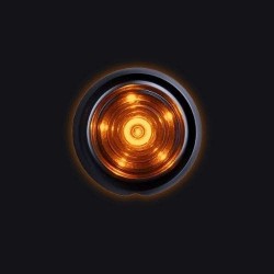 Éclairage LED camion orange – Module Viking fumé 6 LEDs puissant