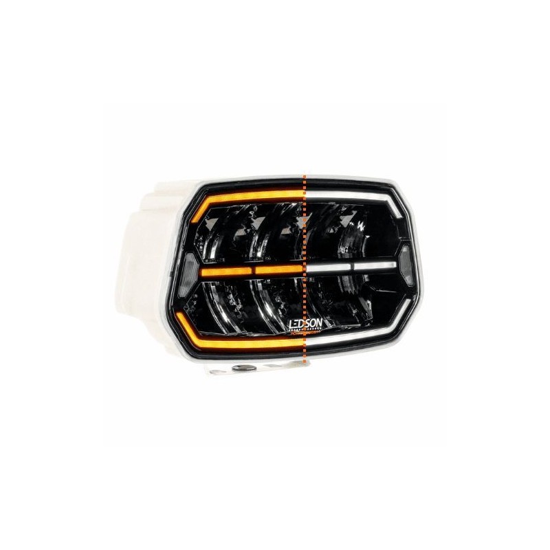 Phare longue portée EPIX 10+ STROBE blanc – Éclairage LED avec mode flash Phare longue portée EPIX 10+ STROBE blanc – Éclairage LED avec mode flash
