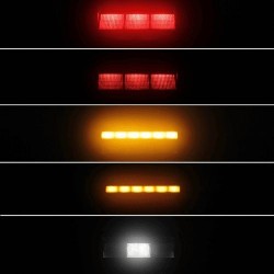 Feu LED ADVERTISOR – Éclairage de travail multifonctions  - Exemple de nuit