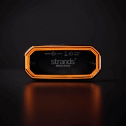 Feu LED petit format – Visibilité optimale poids lourd - Orange illuminé