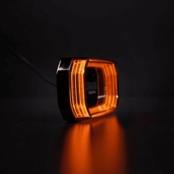 ignalisation LED camion – Feu FOR9T SCALE étanche : Orange illuminé de coté