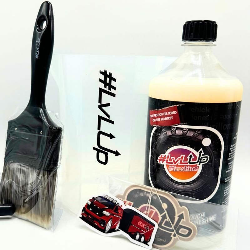 Revitalisant pneus effet neuf – TIRESHINE LvLUp - Kit complet Revitalisant pneus effet neuf – TIRESHINE LvLUp - Kit complet
