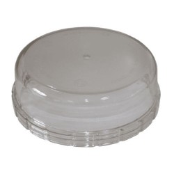 Cabochon gyrophare LED compact – Remplacement transparent polycarbonate