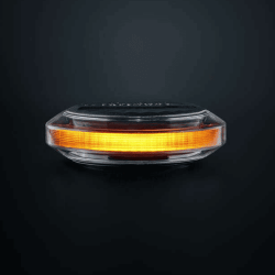 FIREFLY SUMMER GLOW - GYROPHARE LED - Cable 140 mm vue de côté allumé
