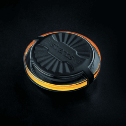 Gyrophare LED orange – FIREFLY SUMMER GLOW compact  - Cable 110mm allumé