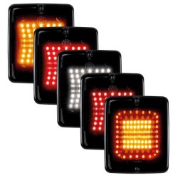 Feu arrière LED fumé – DARK IZE 3 fonctions camion