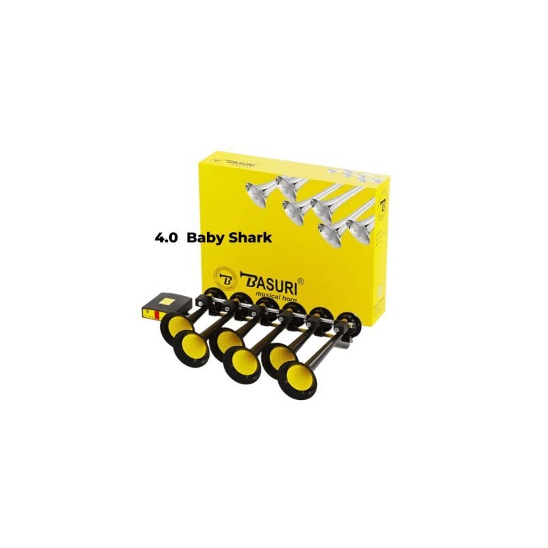 Klaxon Basuri BABY SHARK version 4.0 – Installation camion ou utilitaire