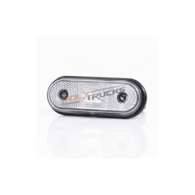 Feu LED étanche IP67 – Éclairage de position 12/24V poids lourd - Blanc Feu LED étanche IP67 – Éclairage de position 12/24V poids lourd - Blanc