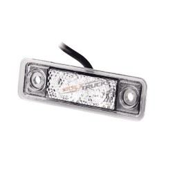 Feu LED professionnel ASTRAL 2 Leds – Format mini pour signalisation efficace : Vue de face