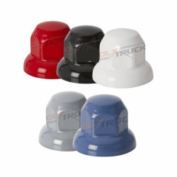 5 couleurs de caches écrous courts plastiques – Protection pour roue de camion