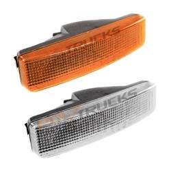 Feu de visière à ampoule Scania Série 4 : Orange et blanc