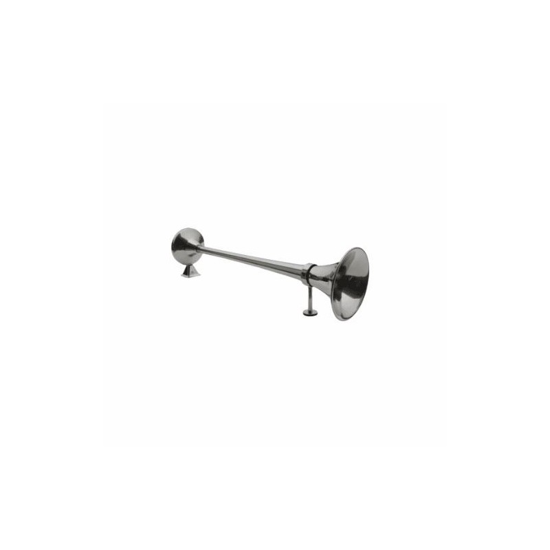 Trompe Nedking chrome – Klaxon tuning pour camion : 55cm Trompe Nedking chrome – Klaxon tuning pour camion : 55cm
