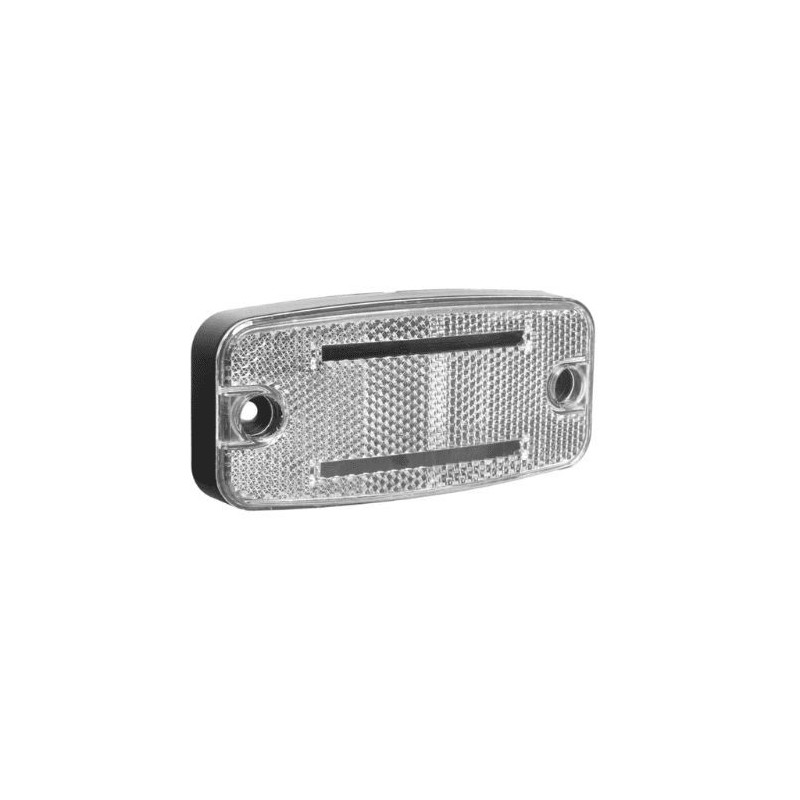 Feu de gabarit double ligne LED blanc – Signalisation pour camions Feu de gabarit double ligne LED blanc – Signalisation pour camions