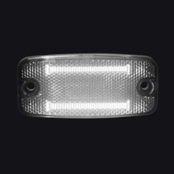 Feu de gabarit double ligne LED  blanc – éclairage dans la nuit