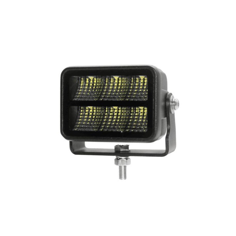 Feu de travail LED compact – Black Series 6 LEDS Feu de travail LED compact – Black Series 6 LEDS