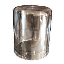 Cabochon transparent pour gyrophare à ampoule modèle Nordik