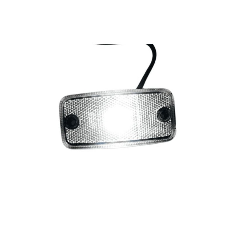 Feu de gabarit 4 LEDs rectangulaire blanc Feu de gabarit 4 LEDs rectangulaire blanc