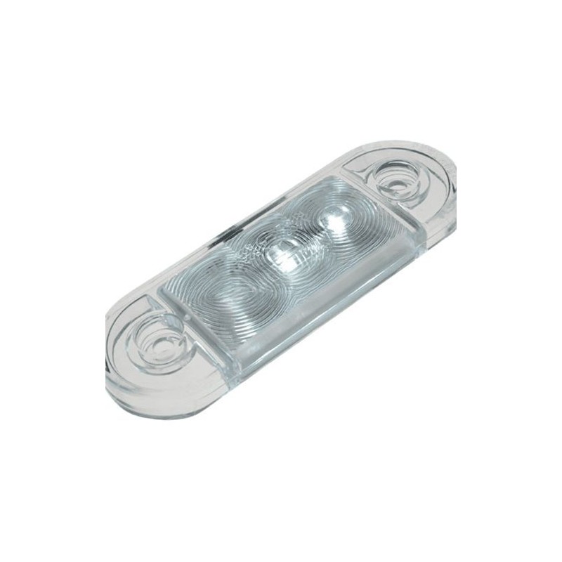 Feu de gabarit extra-plat 3 LEDs blanc