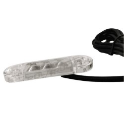 Feu de gabarit extra-plat 3 LEDs éteint et avec son câblage