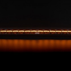 Barre LED 270W EPIX 30 Powerboost : lumière orange dans la nuit