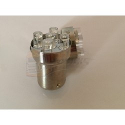 AMPOULE R5W - 5 LEDS - ROUGE