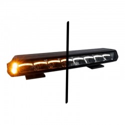 Phare longue portée Epix 14 Strobe Powerboost - Barre LED 120W : couleur blanche et orange