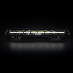 Barre LED 120W Epix 14 Powerboost : lumière blanche allumée dans le noir