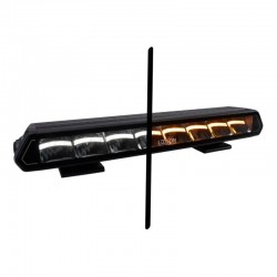 Barre LED 120W Epix 14 Powerboost : lumière orange et blanche