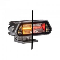 Feu de travail : Barre LED EPIX3+ Strobe orange / rouge