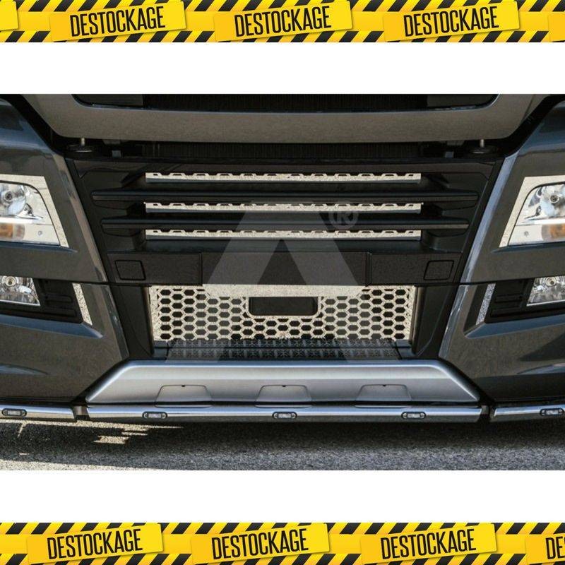 habillage inox pour grille de Calandre pour MAN TGX Euro 6 - OFFRE EXCLUSIVE habillage inox pour grille de Calandre pour MAN TGX Euro 6 - OFFRE EXCLUSIVE