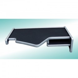 TABLETTE CENTRALE SCANIA R2 POUR TABLEAU DE BORD COURT - NOIRE