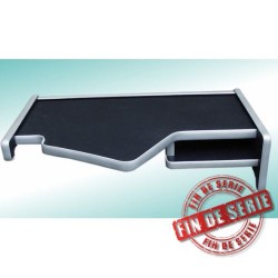 TABLETTE CENTRALE SCANIA R2 POUR TABLEAU DE BORD COURT - NOIRE  DESTOCKAGE