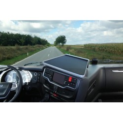 TABLETTE CENTRALE IVECO S-WAY AS & STRALIS HI-WAY - NOIR/GRIS