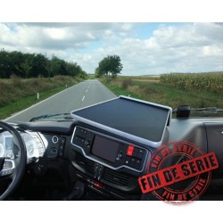 TABLETTE CENTRALE IVECO S-WAY AS & STRALIS HI-WAY - NOIRGRIS  DESTOCKAGE