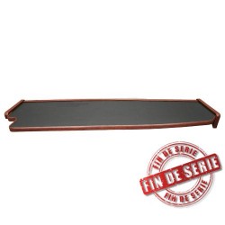 Tablette XXL avec bordure en noyer pour MAN TGX XL, XLX, ou XXL - DESTOCKAGE