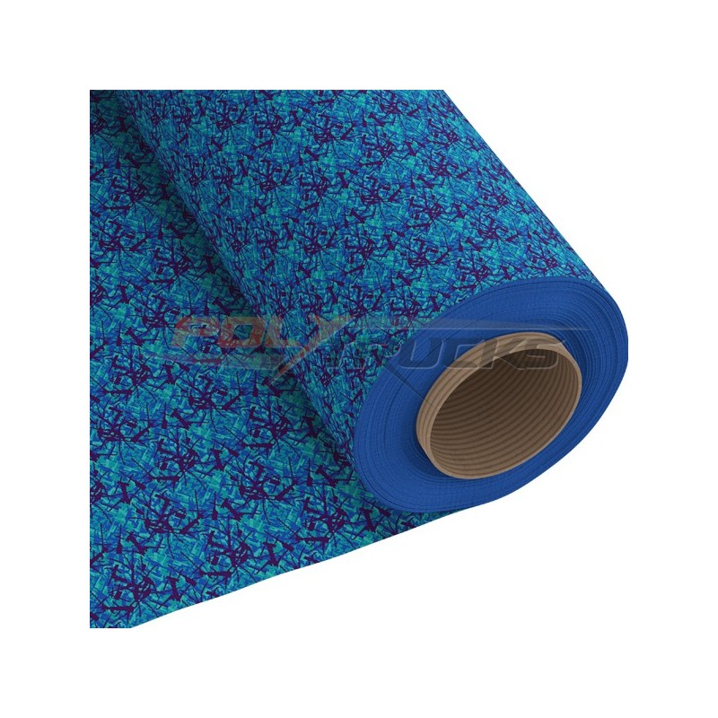 Tissu Danois Bleu en rouleau