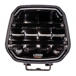 Phare longue portée EPIX 9 Strobe Noir : accessoires lumineux pour camions