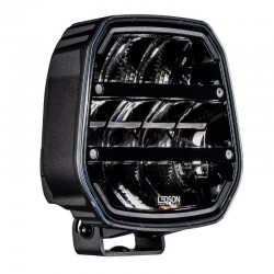 Phare longue portée EPIX 9 Strobe Noir pour camions et poids lourds : éclairage LED puissant