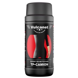 Nettoyant Vulcanet avec 80 lingettes et un chiffon intégré : idéal pour le nettoyage des cabines de camions