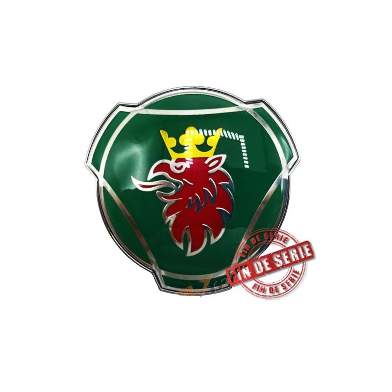 EMBLEME VERT/ARGENT - SCANIA GRIFFON - DESTOCKAGE EMBLEME VERT/ARGENT - SCANIA GRIFFON - DESTOCKAGE