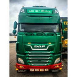 Visière XXL DAF Euro 6 – Polyester adaptable et protection solaire efficace