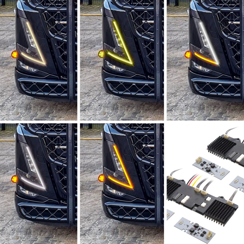 VOLVO FH5 +2021 - KIT DE CONVERSION FEUX DE POSITION VOLVO FH5 +2021 - KIT DE CONVERSION FEUX DE POSITION