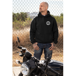 SWEAT NOIR HOMME - TRUCK ADDICT // DESTOCKAGE