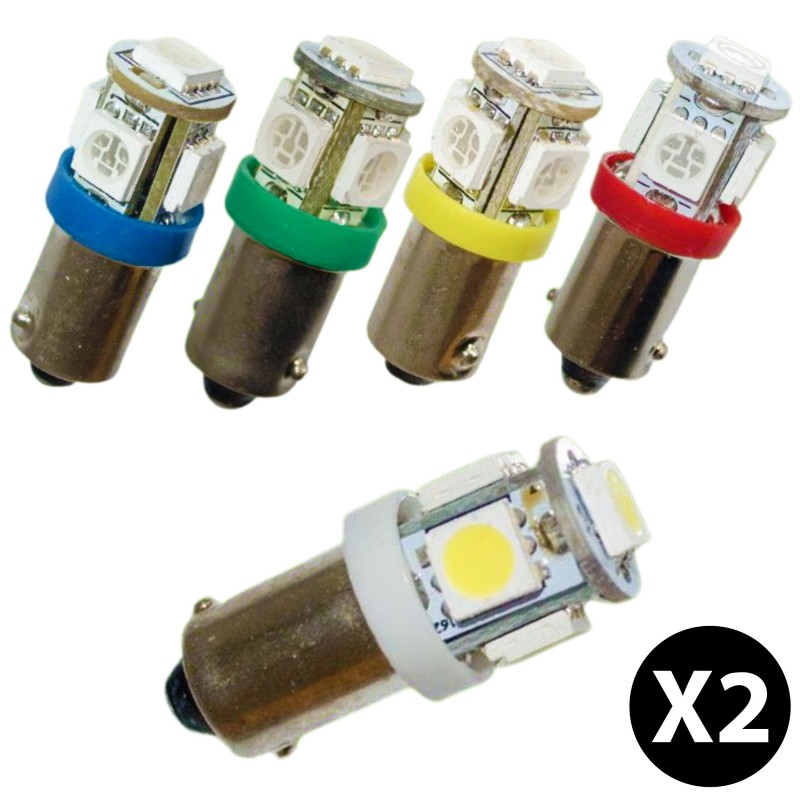 AMPOULE - 5 LED - BA9s AMPOULE - 5 LED - BA9s