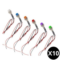 LED CABLEE 5MM AVEC SUPPORT...