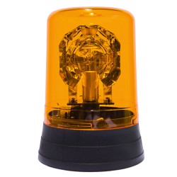 Gyrophare haut orange 24V – Modèle Nordik, signalisation performante