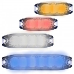 Feu de pénétration flash LED extra-plat : 4 couleurs disponibles