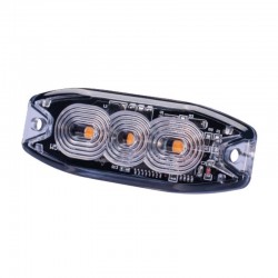 Feu de pénétration flash extra-plat : 3 LEDs